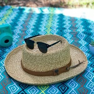 Scala Natural Raffia Hat Sun